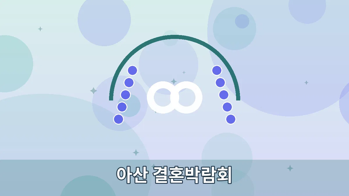 아산 결혼박람회 안내 이미지 1
