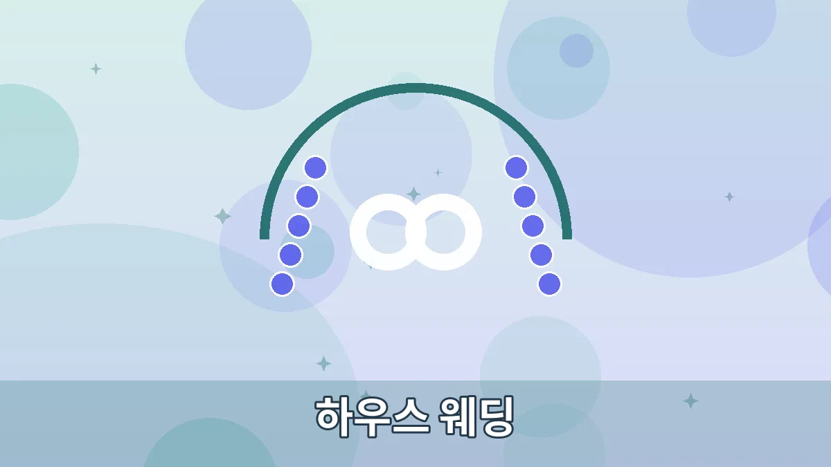 하우스 웨딩 안내 이미지 1