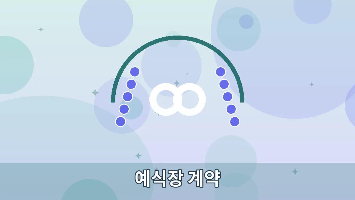 예식장 계약 안내 이미지 1