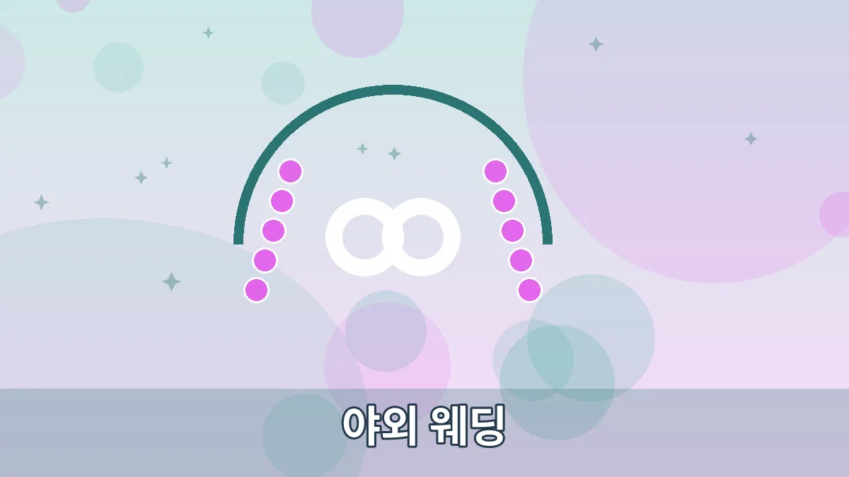 야외 웨딩 안내 이미지 3