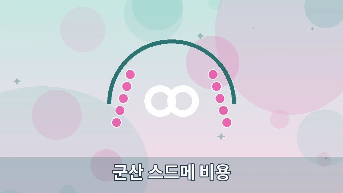 군산 스드메 비용 안내 이미지 4